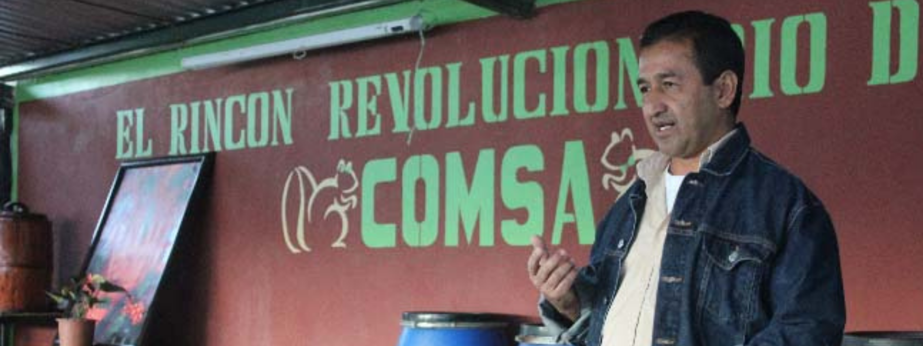 coffee farmer speaking