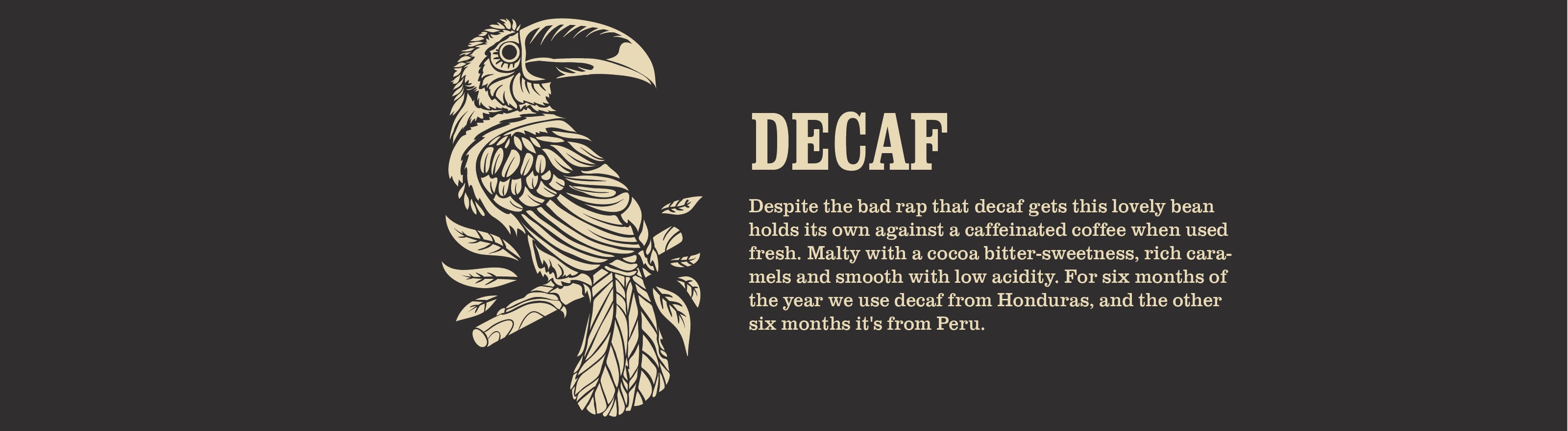 decaf honduras coffee informational image